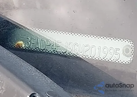 2016 Ford Fiesta Se from USA, damaged, VIN 3FADP4EJ9GM201995